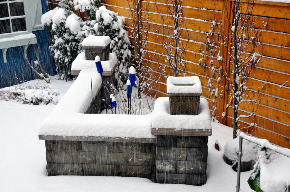 A,Beautifully,Designed,Retaining,Wall,Functions,As,Additional,Seating,,And