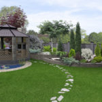 Alfresco,Living,Area,,3d,Render