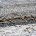 Magnesium,And,Sodium,Chlorides,,Sand,On,The,Winter,Road